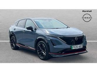 nissan ariya electric hatchback 320kw nismo 87kwh 22kwch 5dr e-4orce auto