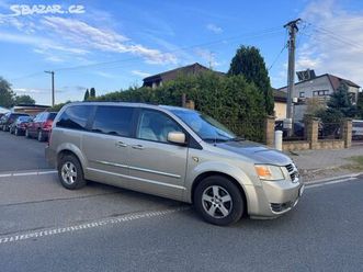 dodge grand caravan rt sxt 3,8 lpg dvd 2009