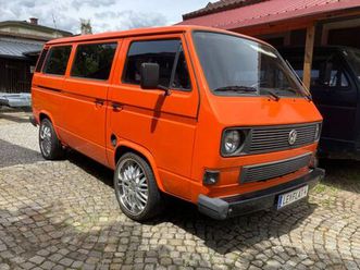 volkswagen vw bus t3 2,1 wbx - rostfrei mit 255/30r20...