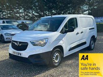 vauxhall combo 1.5 turbo d 2300 dynamic l2 h1 euro 6 4dr