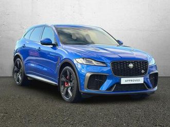jaguar f-pace 5.0 v8 550 svr 5dr auto awd