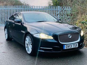 2013 jaguar xj 3.0d v6 portfolio 4dr auto [8] pan roof, ivory leather, huge spec saloon diesel au...