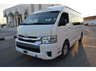 toyota hiace commuter glx high roof 2.7l m/t