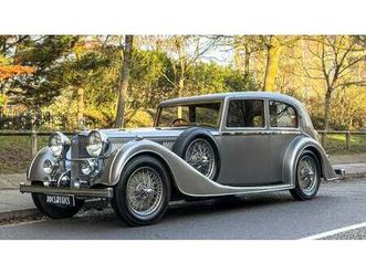 1937 alvis 4.3 litre gris manuel conduite à droite in roy...