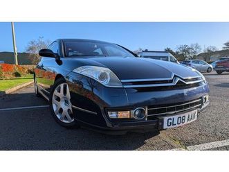 2008 citroen c6 bleu foncé automatique, 6 vitesses condui...