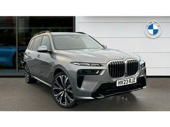 bmw x7 xdrive40d m sport 3.0 5dr