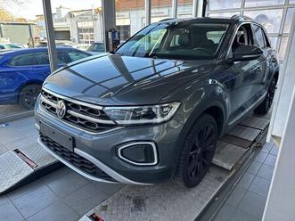 volkswagen t-roc style 1.5 tsi dsg navi leder ahk kamera iq