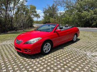 2007 toyota camry solara se v6 2dr convertible
