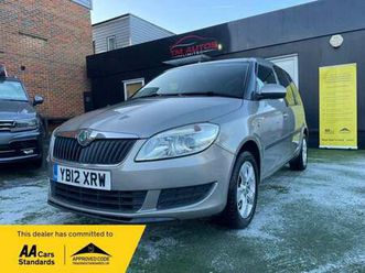 2012 skoda roomster 1.2 tsi se dsg euro 5 5dr petrol