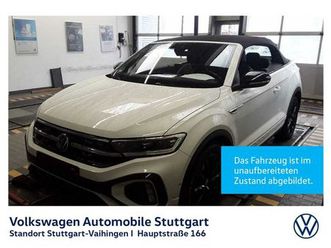 volkswagen t-roc cabriolet r-line 1.5 tsi dsg ahk shz klima