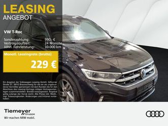 volkswagen t-roc 1.5 tsi dsg r-line navi kamera ahk sitzhzg