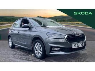 2023 skoda fabia 1.0 tsi 110 se comfort 5dr dsg petrol hatchback hatchback petrol automatic