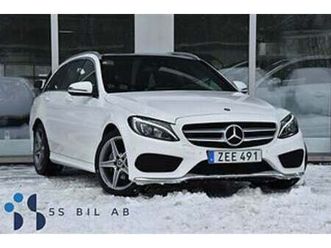 mercedes-benz c 220 t d 4m 9g amg drag pano värm bur 170hk