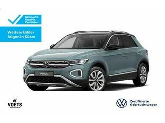 volkswagen t-roc style 1.5 tsi dsg matrix-led+ahk+rearview