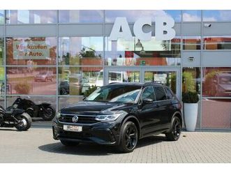 volkswagen tiguan tsi 4-m dsg r-line*leder*h-k*stdhzg*ahk