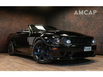 ford mustang gt saleen convertible | lågmil | se spec