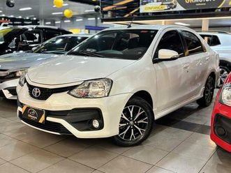 toyota etios 1.5 platinum auto