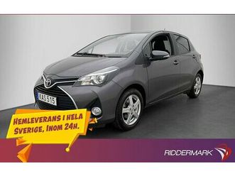 toyota yaris edition feel en-brukare m&k-värmare kamera bt