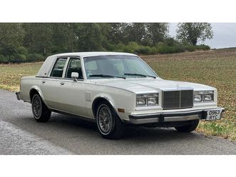 1987 chrysler le baron blanc automatique conduite à gauch...