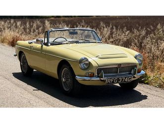1969 mg c-type jaune manuel, 4 vitesses conduite à droite...
