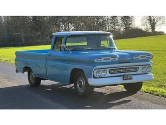 1961 chevrolet apache bleu manuel, 3 vitesses conduite à...