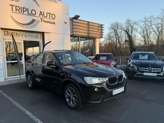bmw x4 xdrive 20d - bva 190ch lounge plus gps toit ouvrant radar ar