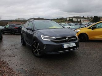 volkswagen taigo 1l tsi style 115 cv dsg.7 boite auto sport caméra gps link usb limiteur leds abs