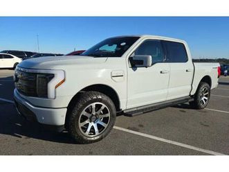 used 2023 ford f-150 lightning platinum