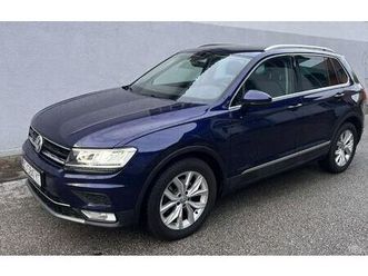 vw tiguan 2,0 tdi dsg highline, led, nove gume i servis +zupčasti,kuka, 2017 god.