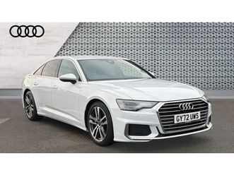 2022 audi a6 40 tfsi s line 4dr s tronic [tech pack]