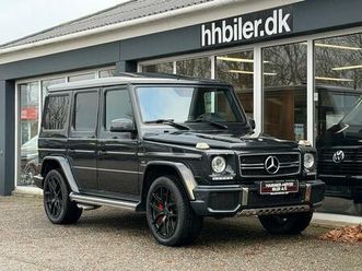 2017 mercedes-benz g-class g 63 amg v8 van long firehjulstræk amg speedshift plus 7g 5d 105.000 km ring for pris