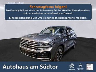volkswagen touareg elegance 3.0 tdi 4motion | led ahk rfk