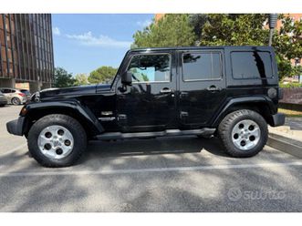 wrangler jk 5 porte sahara crd automatica