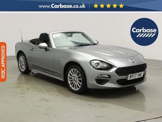 2017 fiat 124 1.4 multiair 124 spider classica