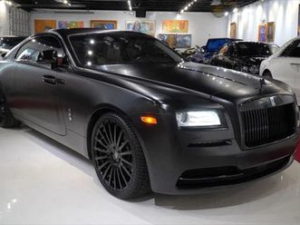 2014 rolls-royce wraith 2dr coupe