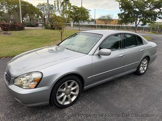 2002 infiniti q45 luxury performance sedan premium package