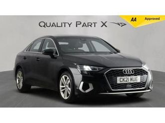 2021 audi a3 1.0 tfsi 30 sport euro 6 (start/stop) 4dr saloon petrol manual