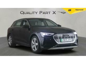 2021 audi e-tron 50 technik auto quattro 5dr 71.2kwh (11kw charger) estate electric automatic