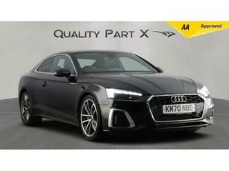 2020 audi a5 2.0 tfsi 40 s line s tronic euro 6 (start/stop) 2dr coupe petrol automatic