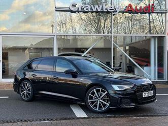 audi a6 avant 2.0 tfsi 40 black edition estate 5dr petrol s tronic euro 6 (start/stop) (204 ps) petrol ...