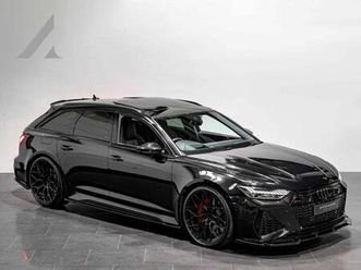 audi rs6 avant 4.0 tfsi v8 vorsprung tiptronic quattro euro 6 (start/stop) 5dr petrol automatic