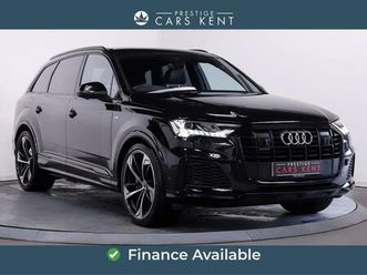 2021 audi q7 3.0 tfsie v6 55 black edition suv 5dr petrol plug-in hybrid tiptronic quatt estate p...