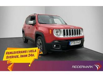 jeep renegade 1.4 manuell limited rattvärme sensorer