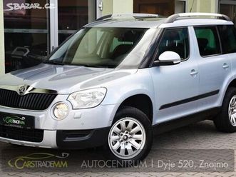škoda yeti 2.0tdi dsg 4x4 tažné pano čr 103 kw