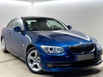 bmw 325d cabrio edition exclusive edition exclusive