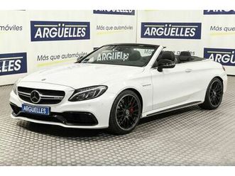 benz c 63 s amg cabrio 510cv