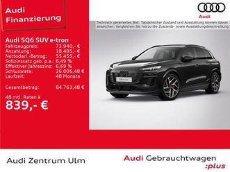 audi q6 e-tron s pano ahk b&o hud nav luft nav+ leder