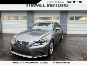 used 2015 lexus is 250 crafted line