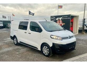 ② citroen jumpy l3 145pk 2023 dubbel/cabine 77000km verkocht — camionnettes & utilitaires — 2ememain