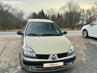 renault clio 1.2i 43kw koup.čr 1.maj servis